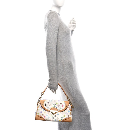 Louis Vuitton Monogram Multicolor Beverly MM White 2 of 11