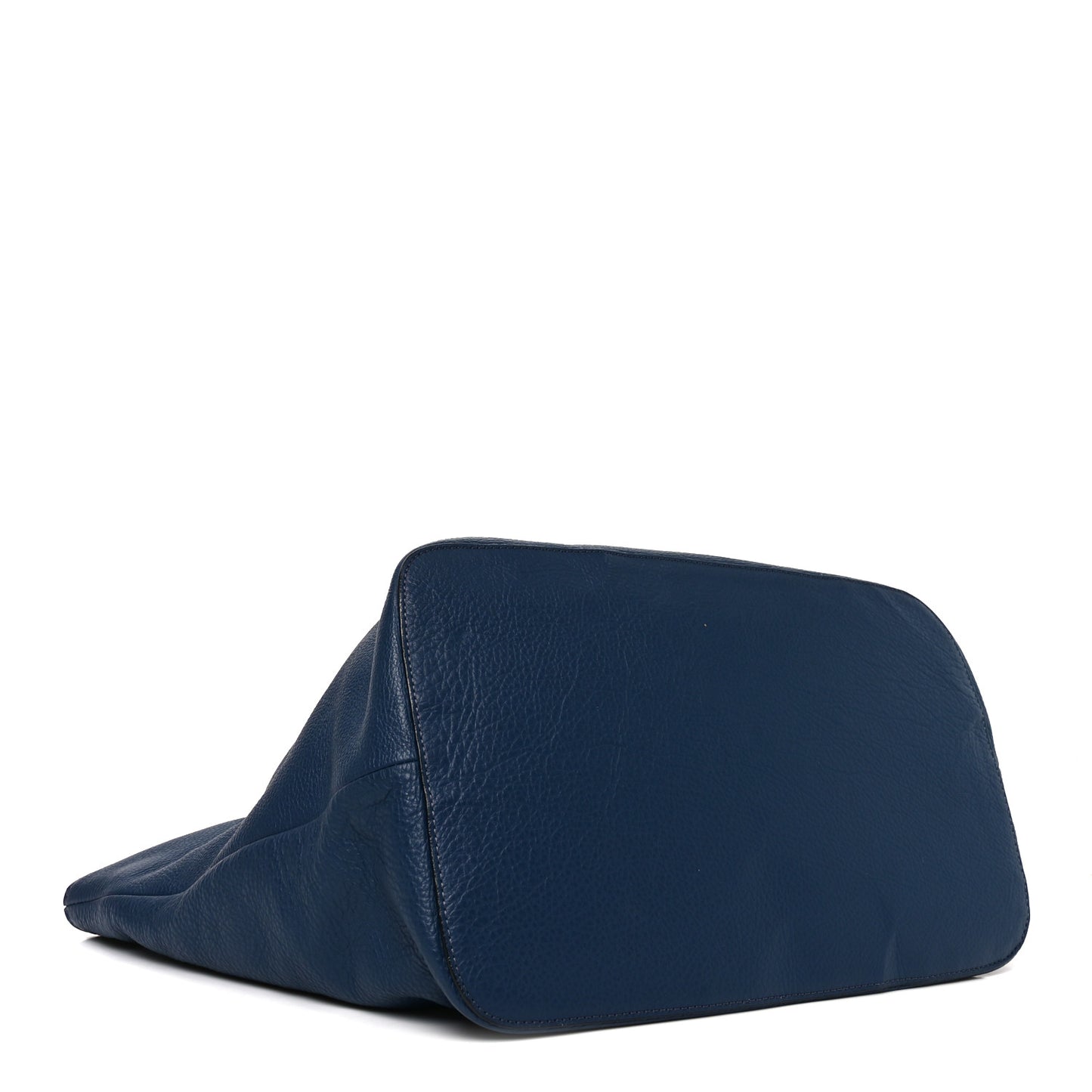 Calfskin Large New Marcie Tote Royal Navy
