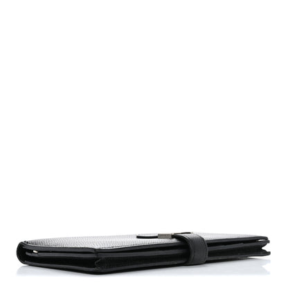 Hermes Epsom Bearn Gusset Wallet Black 4 of 15
