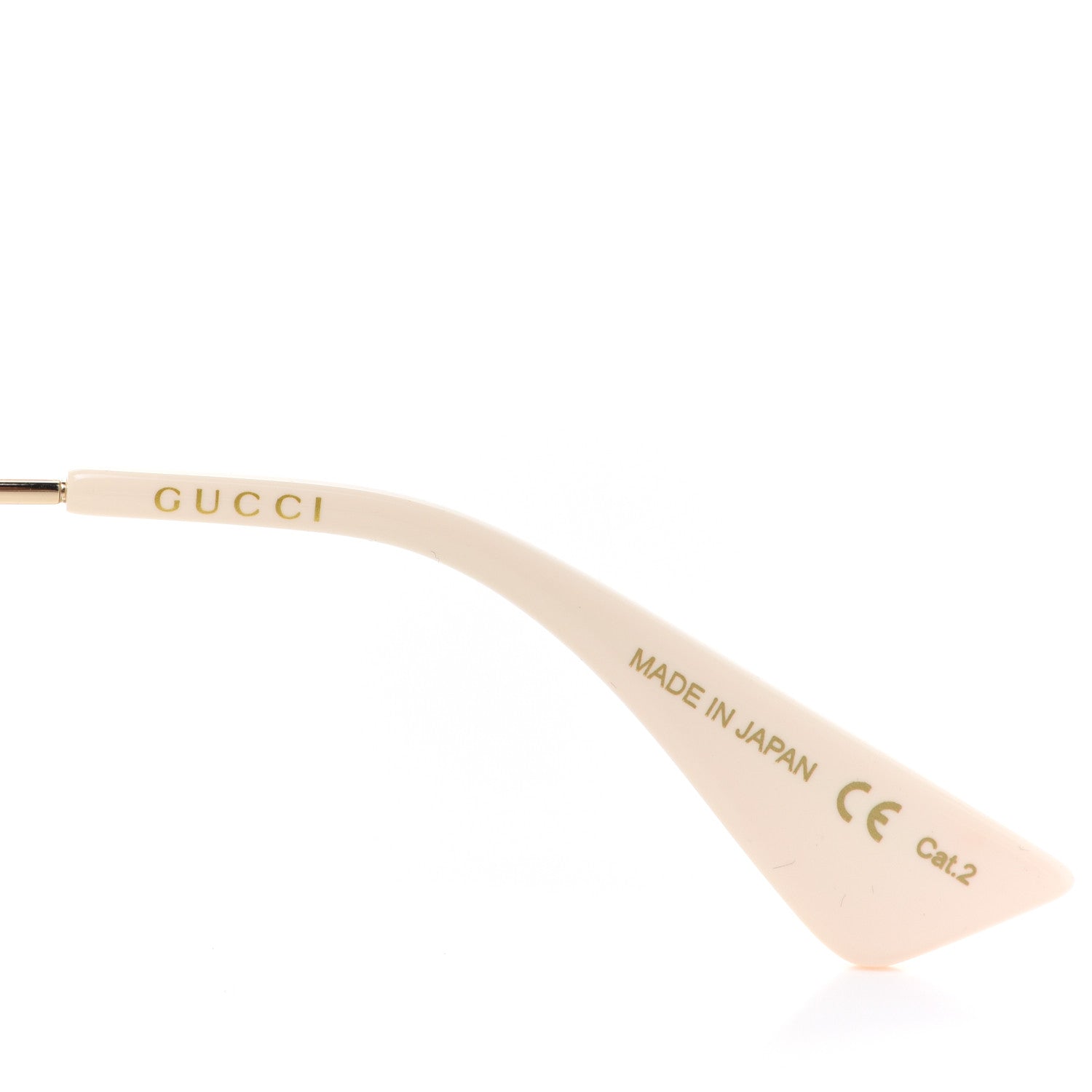 Gucci Metal Acetate Striped Maison Del'Amour Round Frame Sunglasses GG0113S Red Green 5 of 9