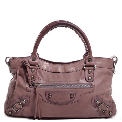 Balenciaga Chevre First Lilac 1 of 10
