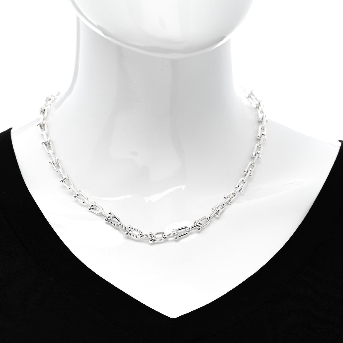 Sterling Silver Small HardWear Link Necklace