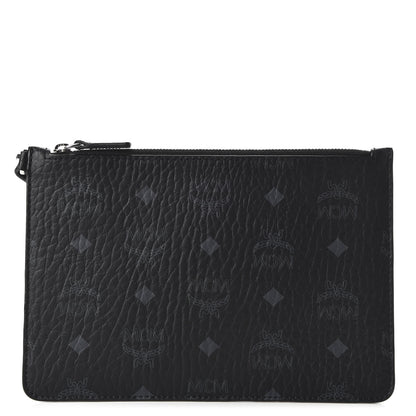 MCM Visetos Yris Shopper Pouch Black 1 of 9