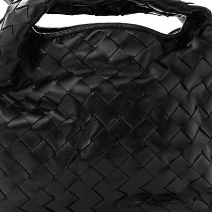 Bottega Veneta Calfskin Intrecciato Mini Hop Black 8 of 11