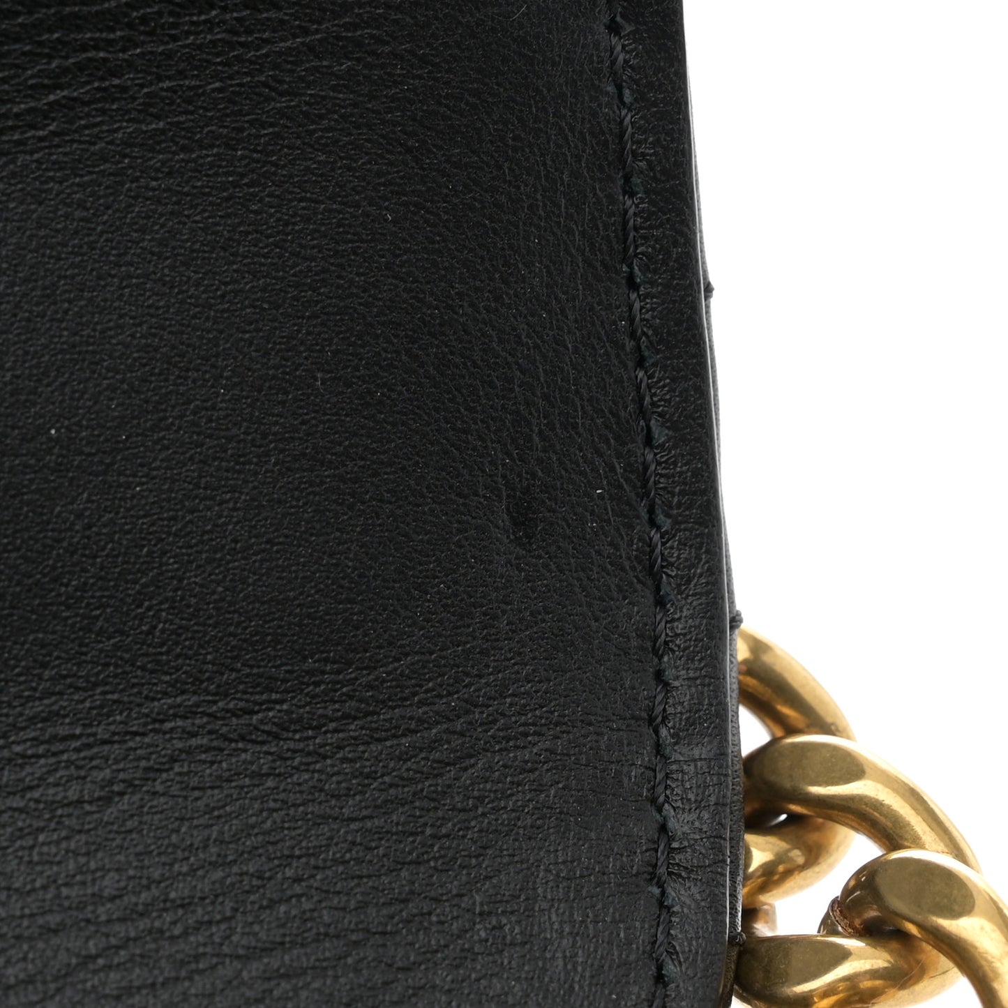 Calfskin New Wave Chain PM Black