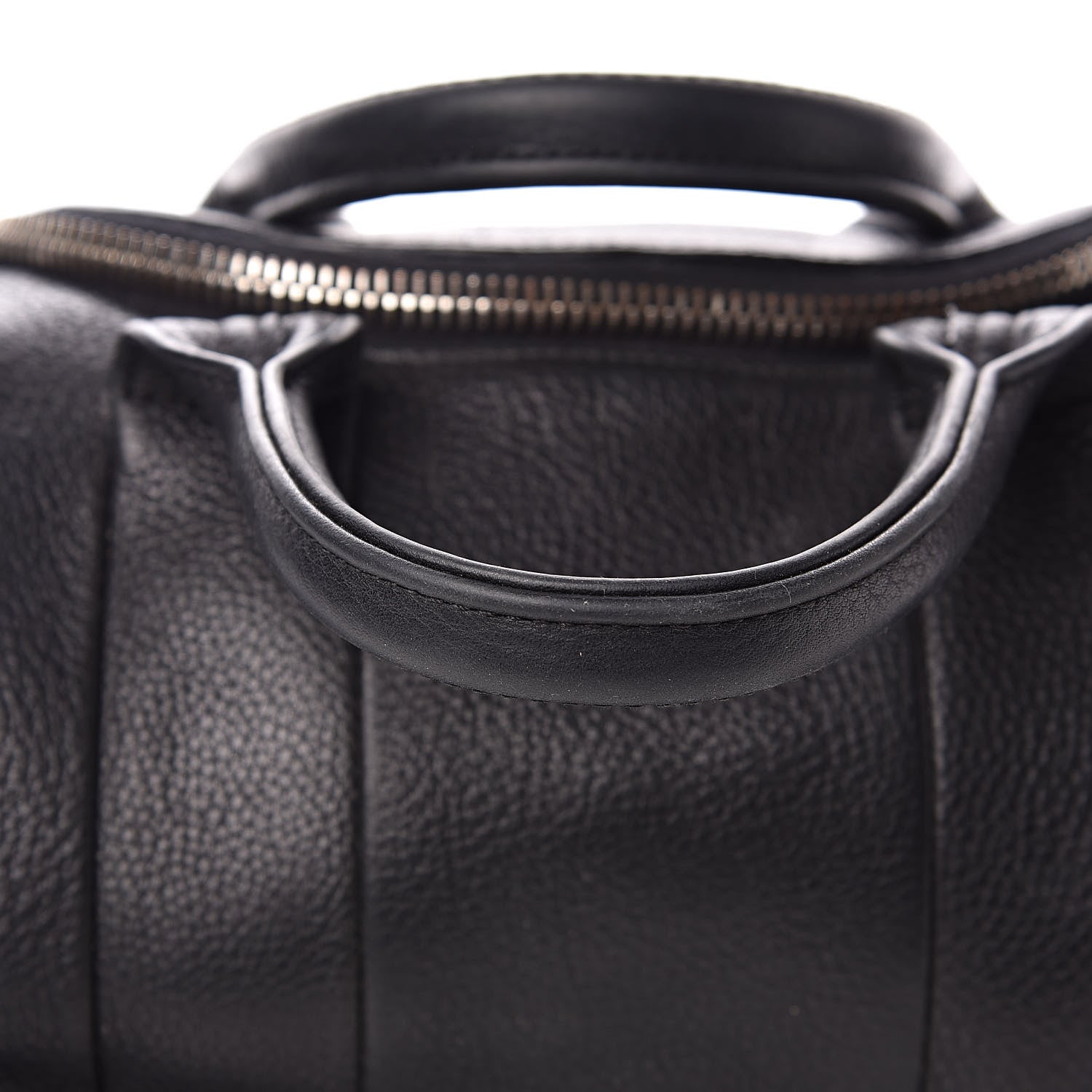 Alexander Wang Pebbled Lambskin Rockie Black Pale Gold Hardware 10 of 12