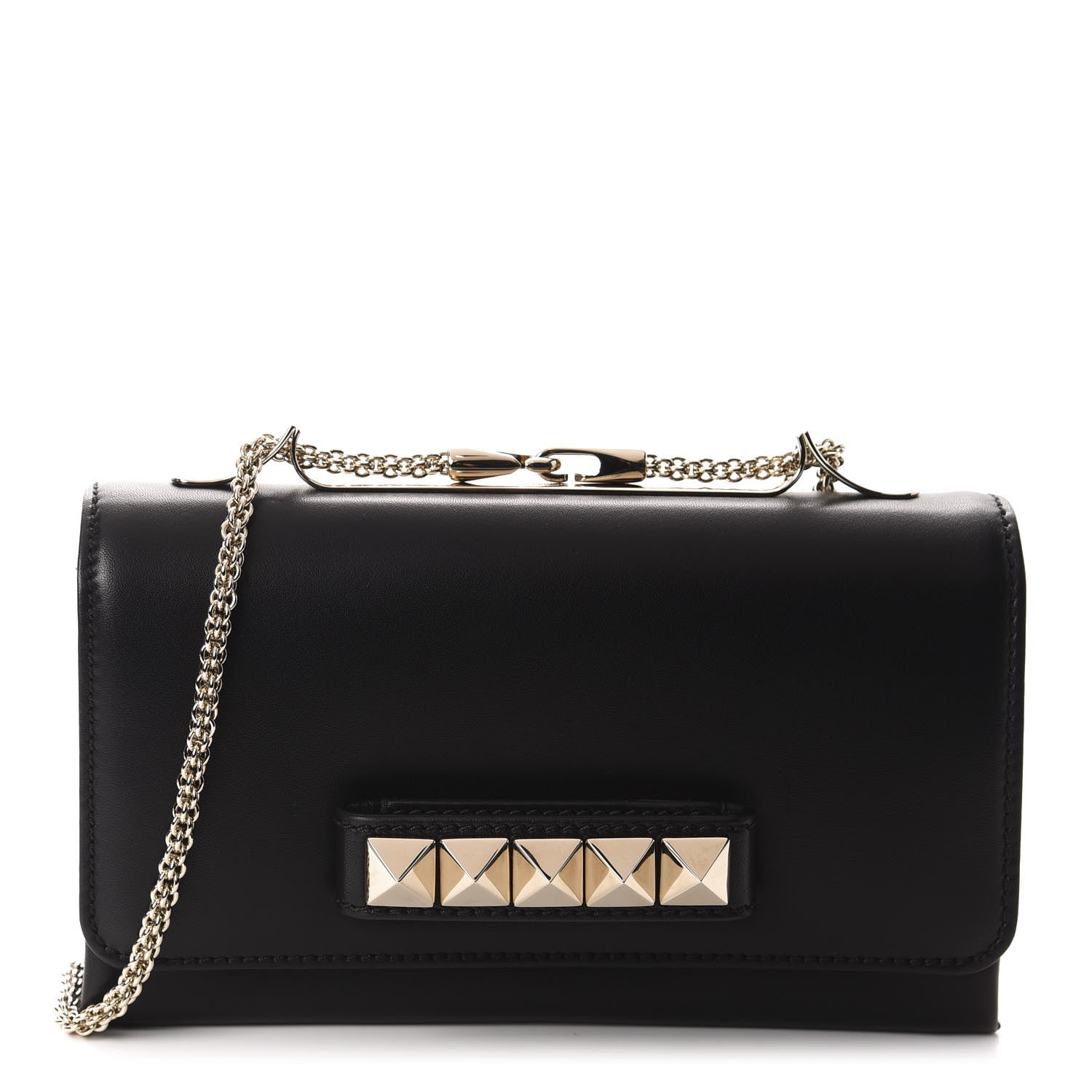 Valentino Garavani Nappa Va Va Voom Shoulder Bag Black 1 of 9