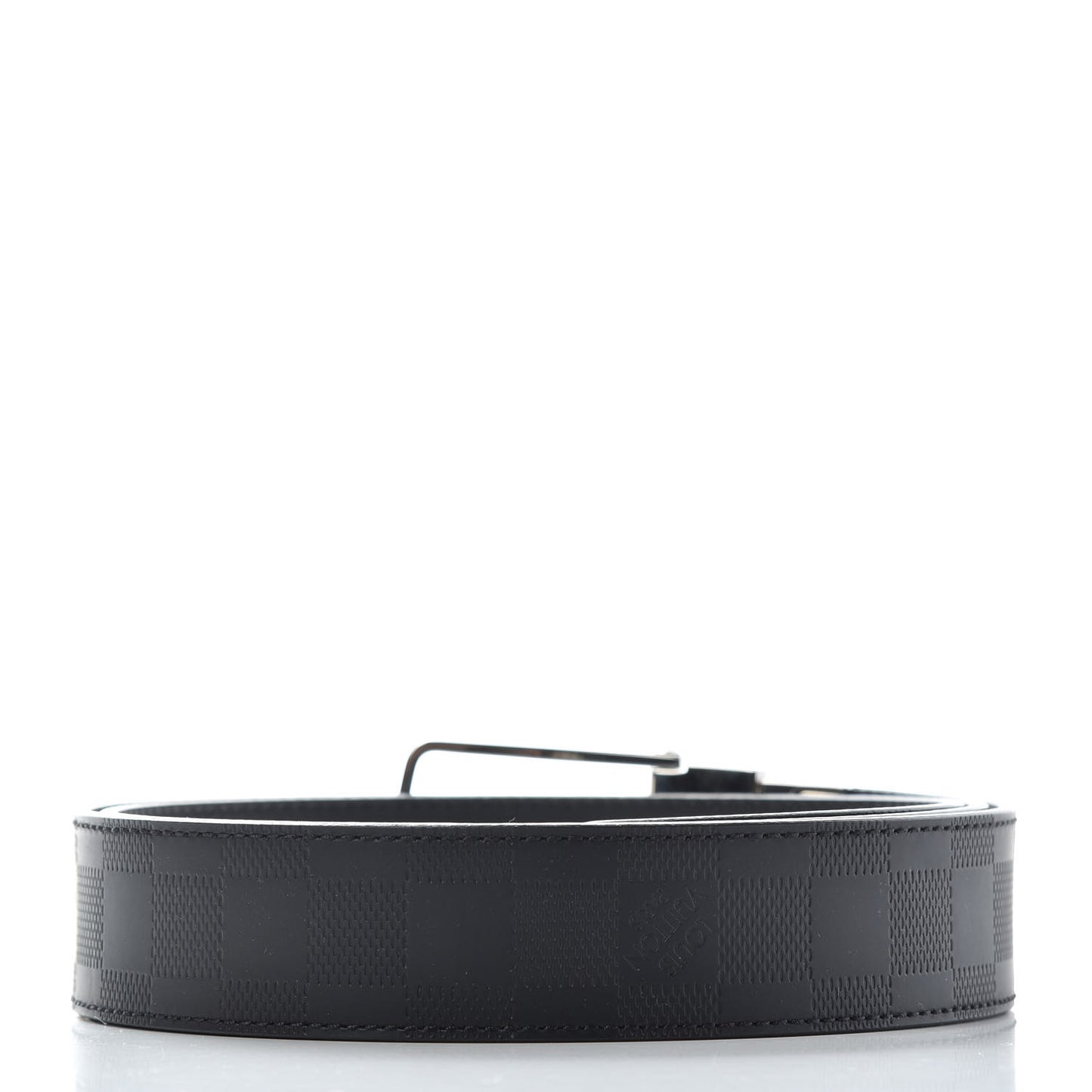 Damier Infini Calfskin 35mm Belt 100 40 Black