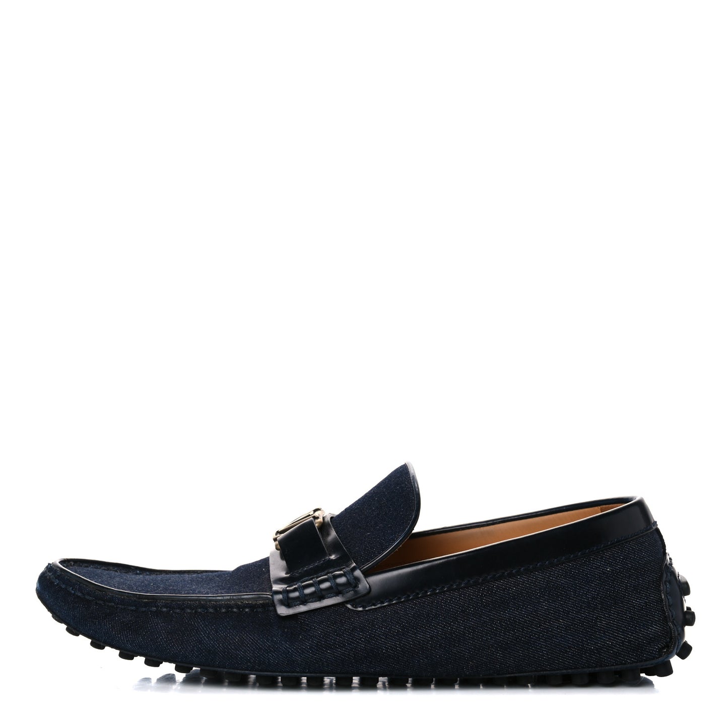 Denim Mens Hockenheim Moccasin Loafers 8.5 Marine