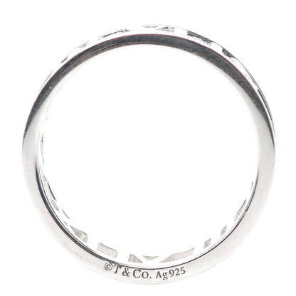 Tiffany Sterling Silver Wide Atlas Open Ring 55 7.25 4 of 5