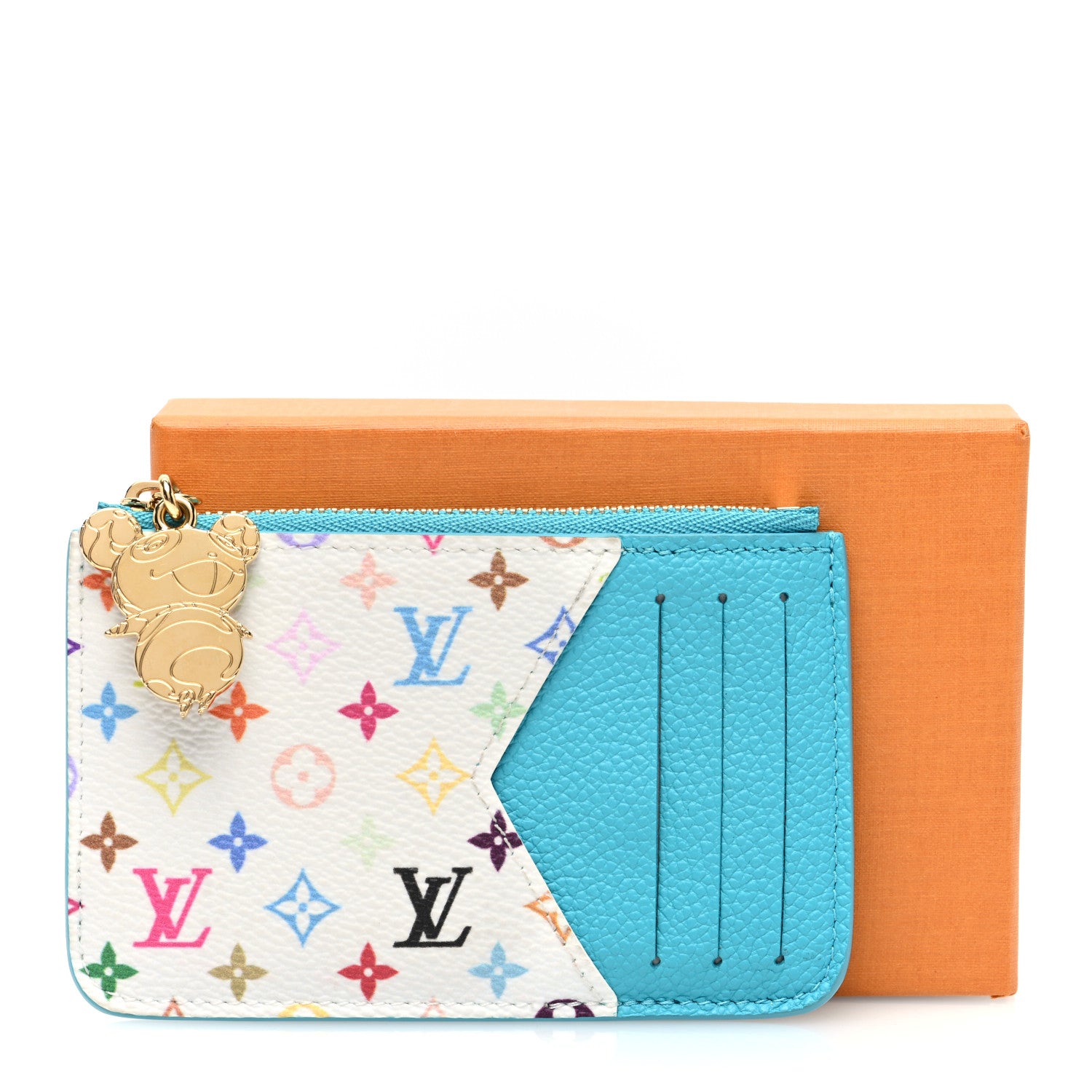 Louis Vuitton LV X TM Monogram Romy Card Holder Kabira Blue 7 of 7