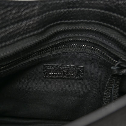 Balenciaga Shiny Goatskin Matte Black Metallic Edge Hardware Mini City Black 5 of 8