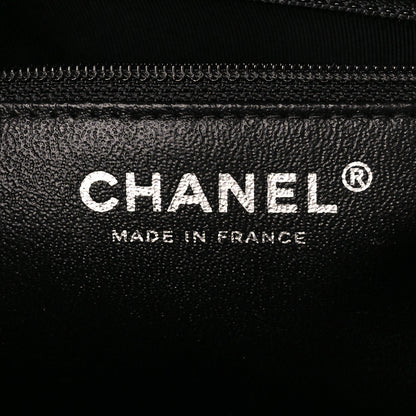 Chanel Lambskin Chevron Quilted Timeless Clutch Black 6 of 10