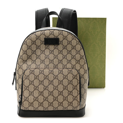 Gucci GG Supreme Monogram Small Eden Day Backpack Black 11 of 11