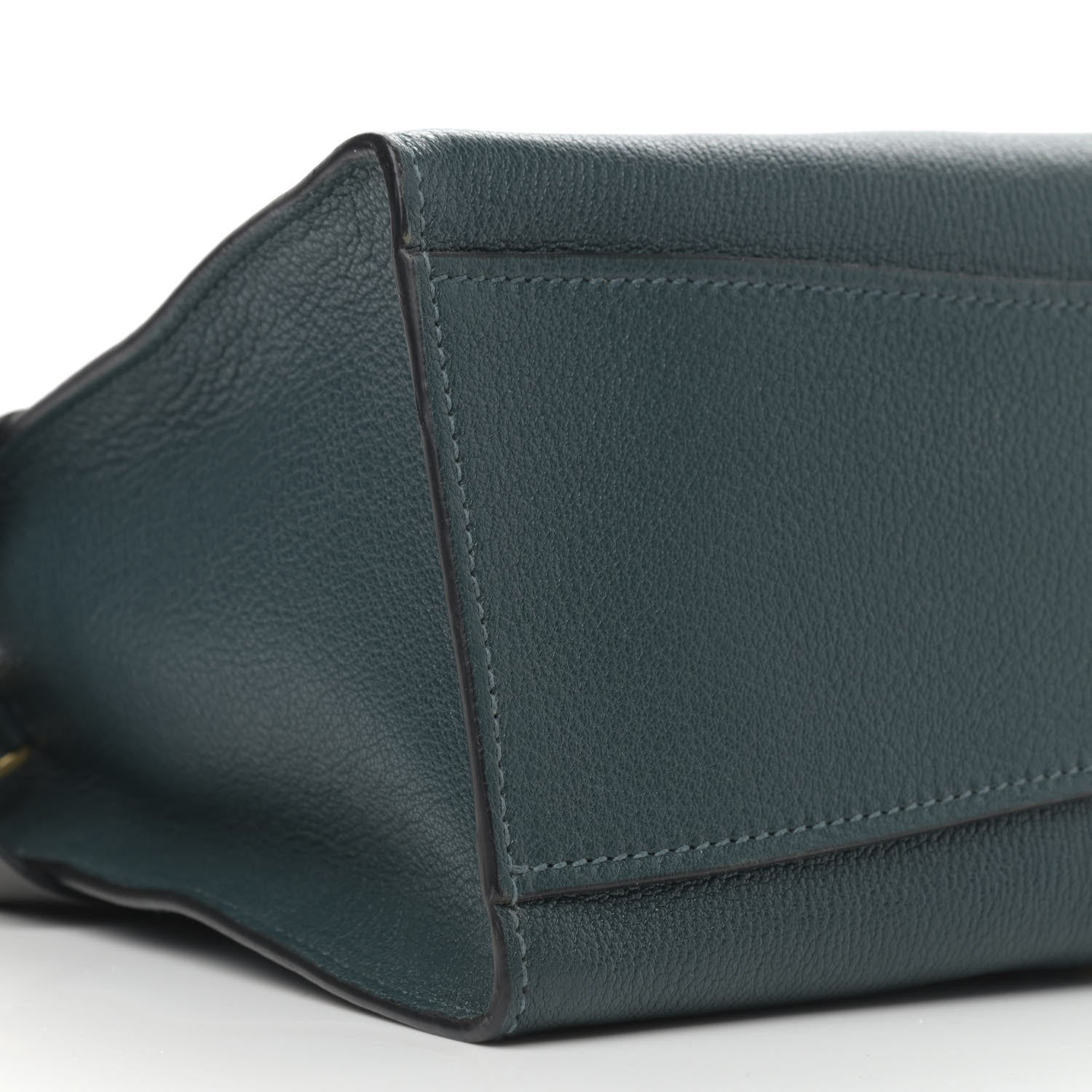 Miu Miu Goatskin Madras Click Top Handle Petrolio Black 9 of 11