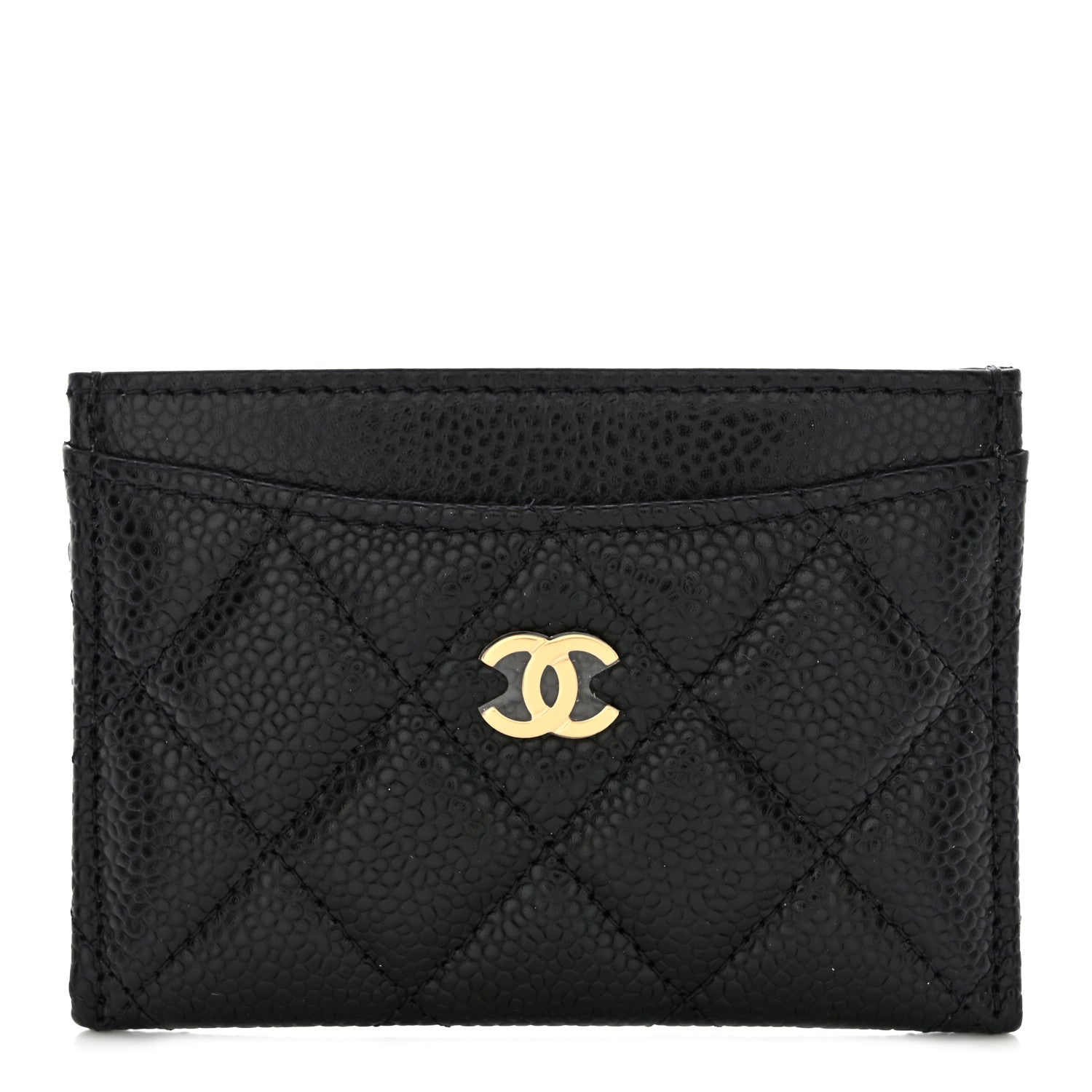 Chanel Caviar Quilted Card Holder Black 1 of 8