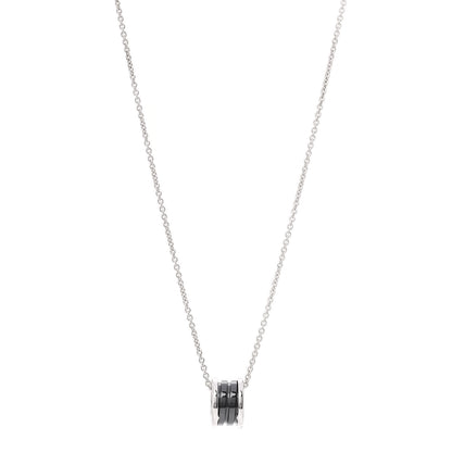 Bulgari Sterling Silver Ceramic Save The Children Pendant Necklace 1 of 9