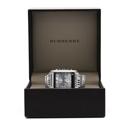 Burberry Stainless Steel 33mm Square Chronograph Quartz Watch BU1560 5 of 5