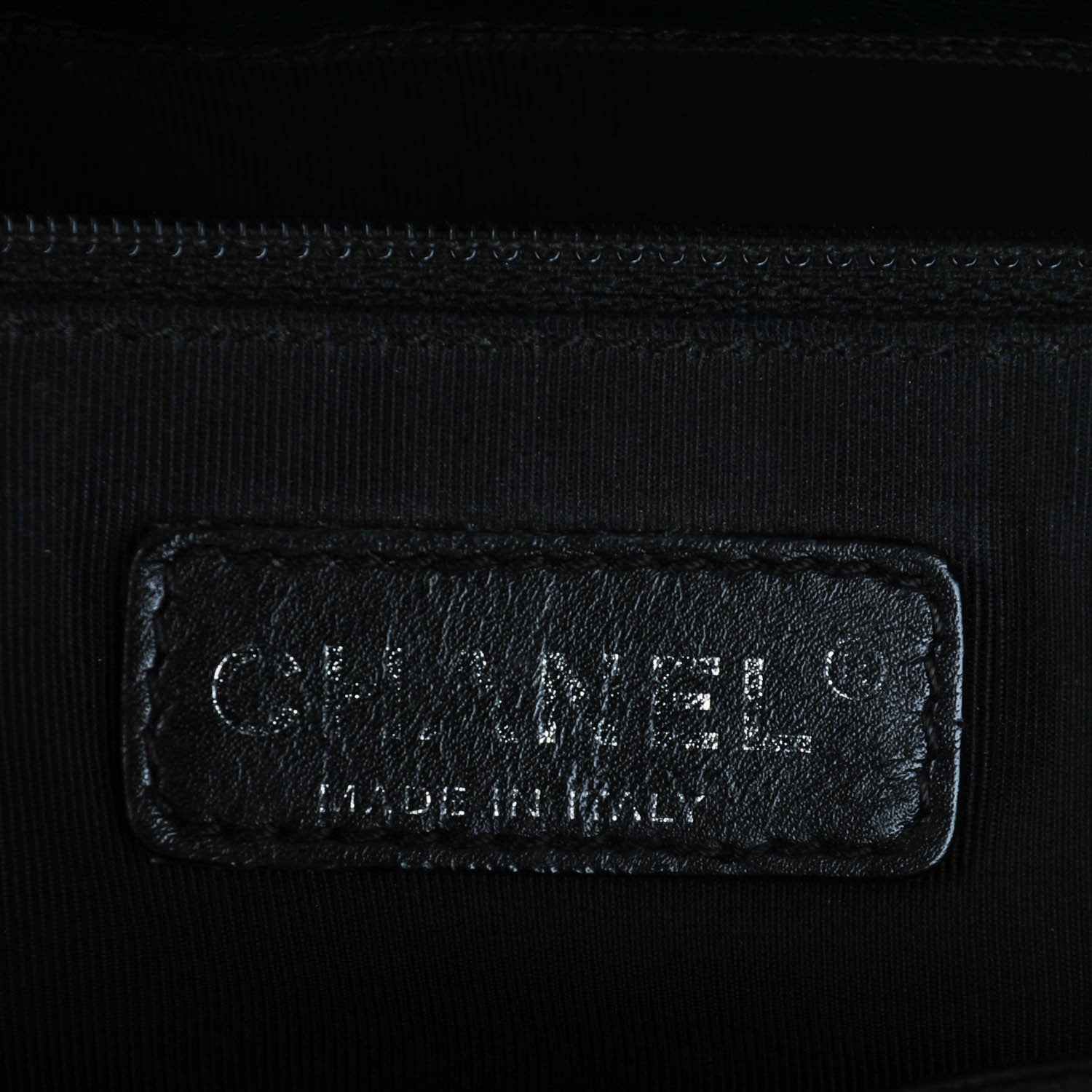Chanel Caviar Quilted Grand Shopping Tote GST Black 7 of 8