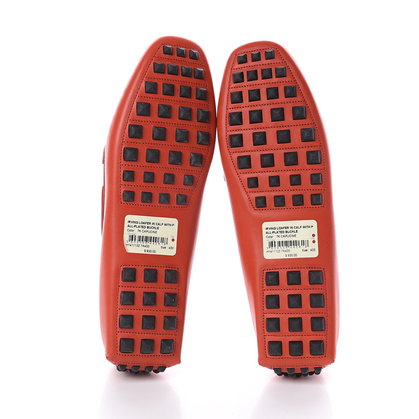 Calfskin Irving Moccasin Loafers 40 Capucine