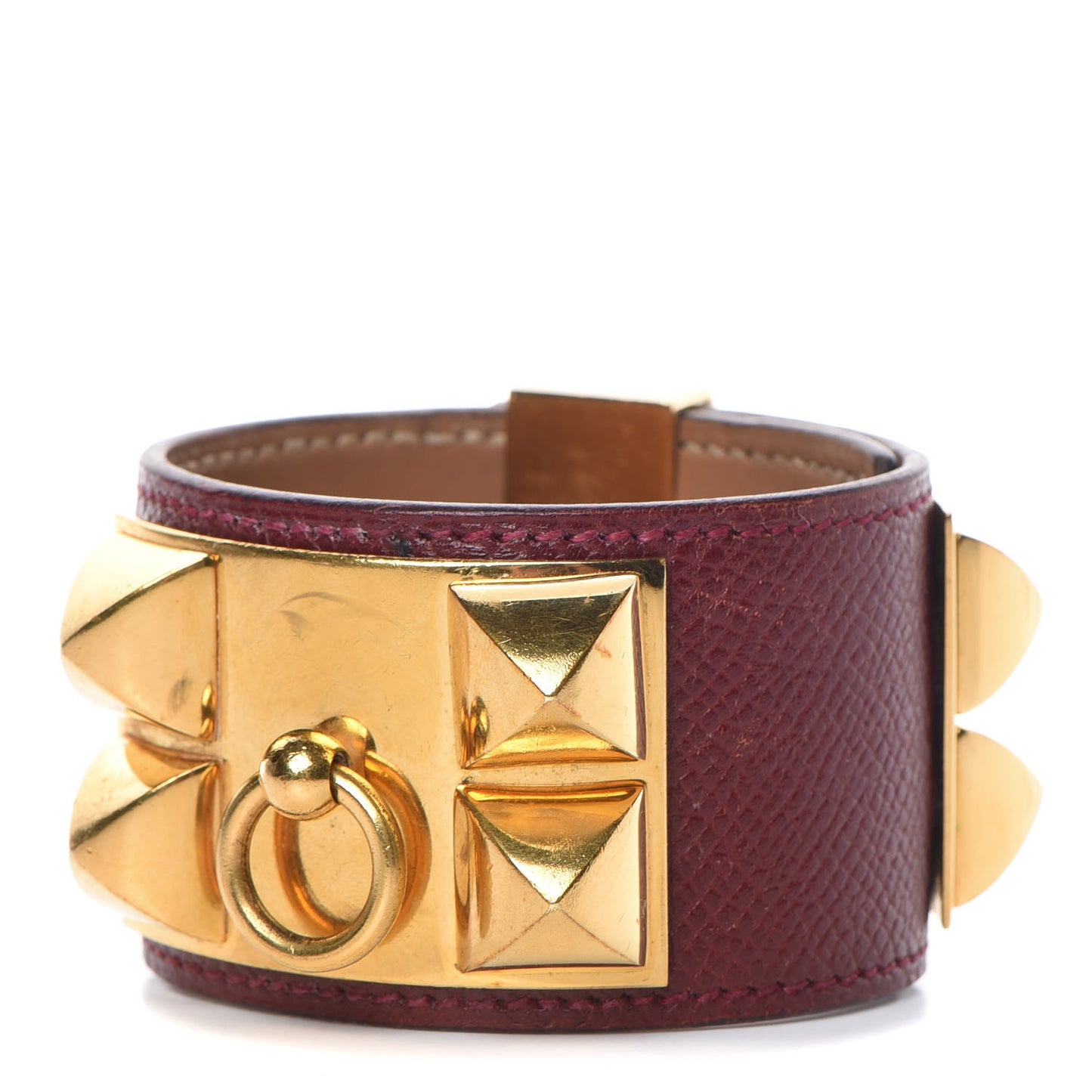 Epsom Collier de Chien CDC Bracelet S Rouge H