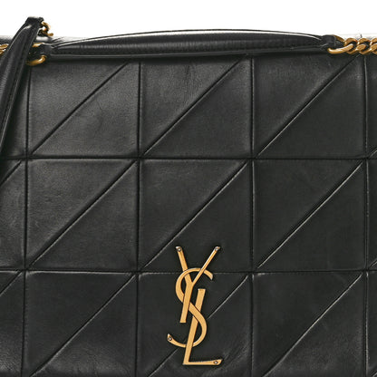 Saint Laurent Lambskin Patchwork Monogram Large Jamie Black 7 of 13