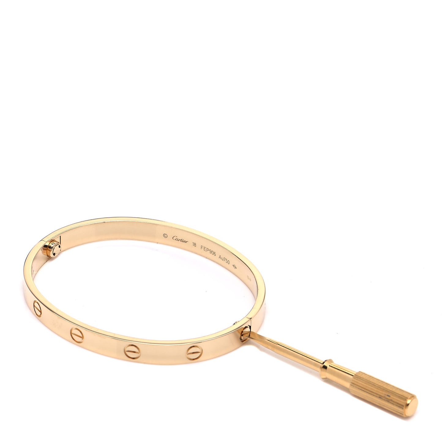 18K Yellow Gold LOVE Bracelet 18