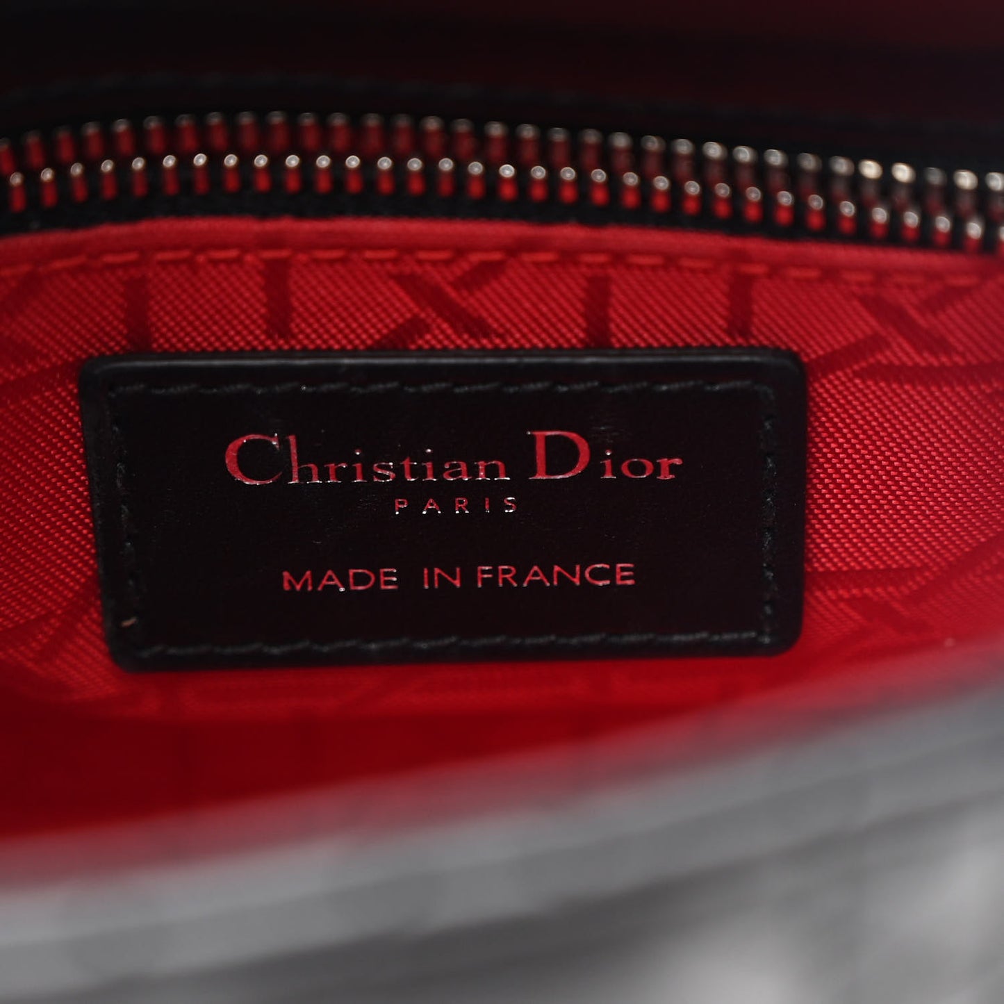 Lambskin Cannage Mini Lady Dior Black