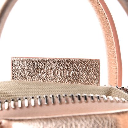 Givenchy Metallic Sugar Goatskin Mini Antigona Light Pink 7 of 21