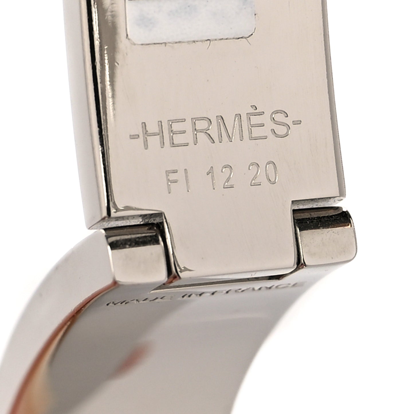 Enamel Narrow Clic Clac H Bracelet PM Bleu Polaire