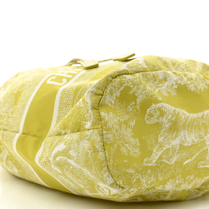 Christian Dior Technical Fabric Embroidered Toile De Jouy Sauvage DiorTravel Pouch 9 of 11