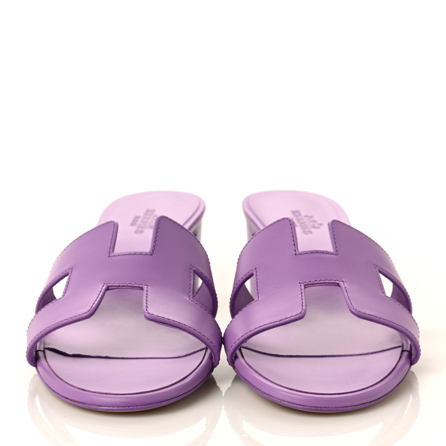 Calfskin Oasis Sandals 38 Violet