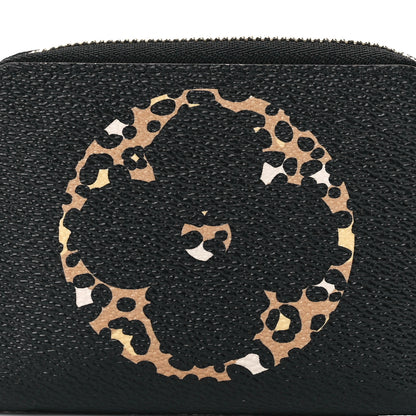 Louis Vuitton Monogram Giant Jungle Zippy Coin Purse Black 8 of 11