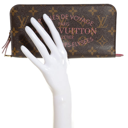 Louis Vuitton Monogram Articles de Voyage Ikat Insolite Wallet Rose Velours 2 of 8