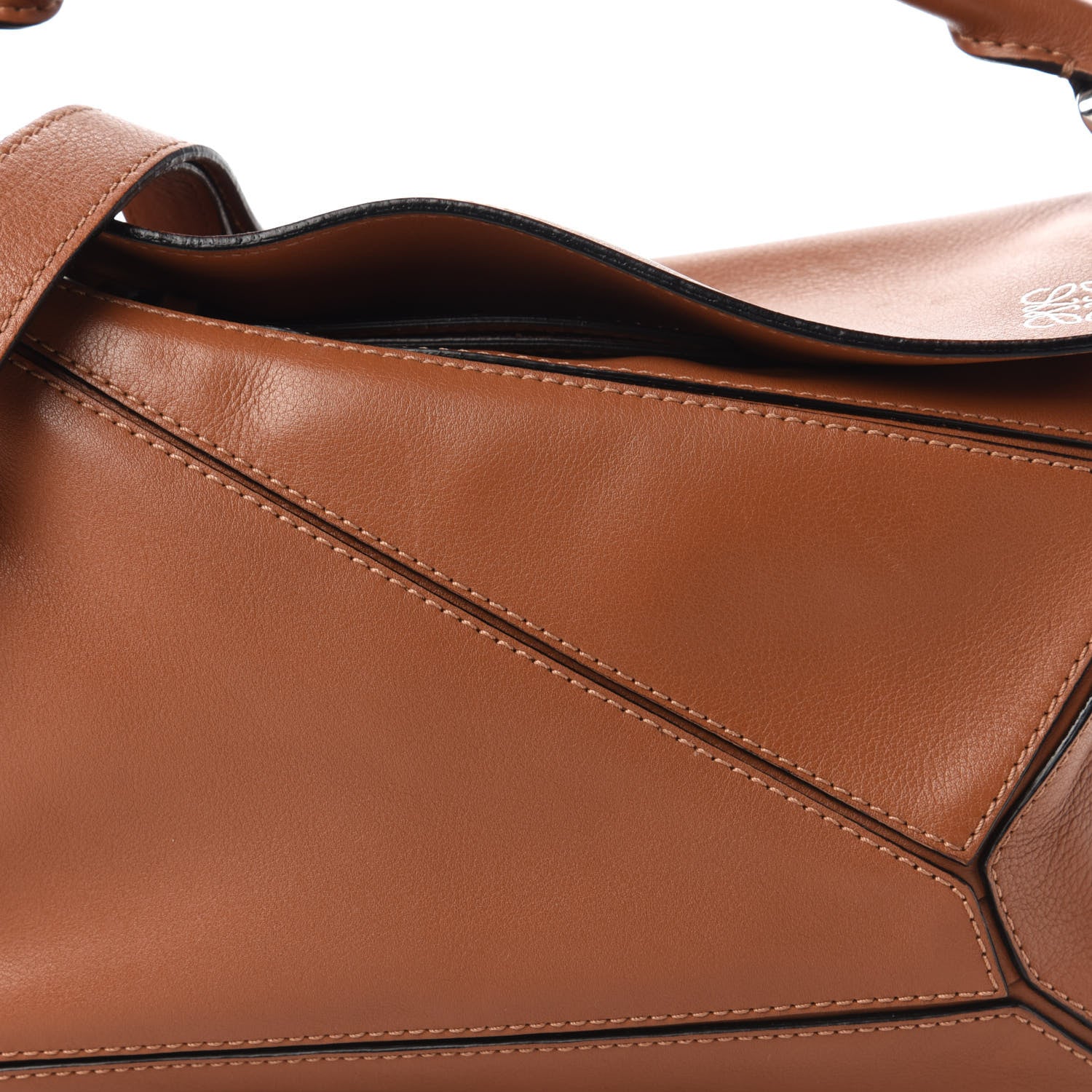 Loewe Calfskin Small Puzzle Bag Tan 9 of 9
