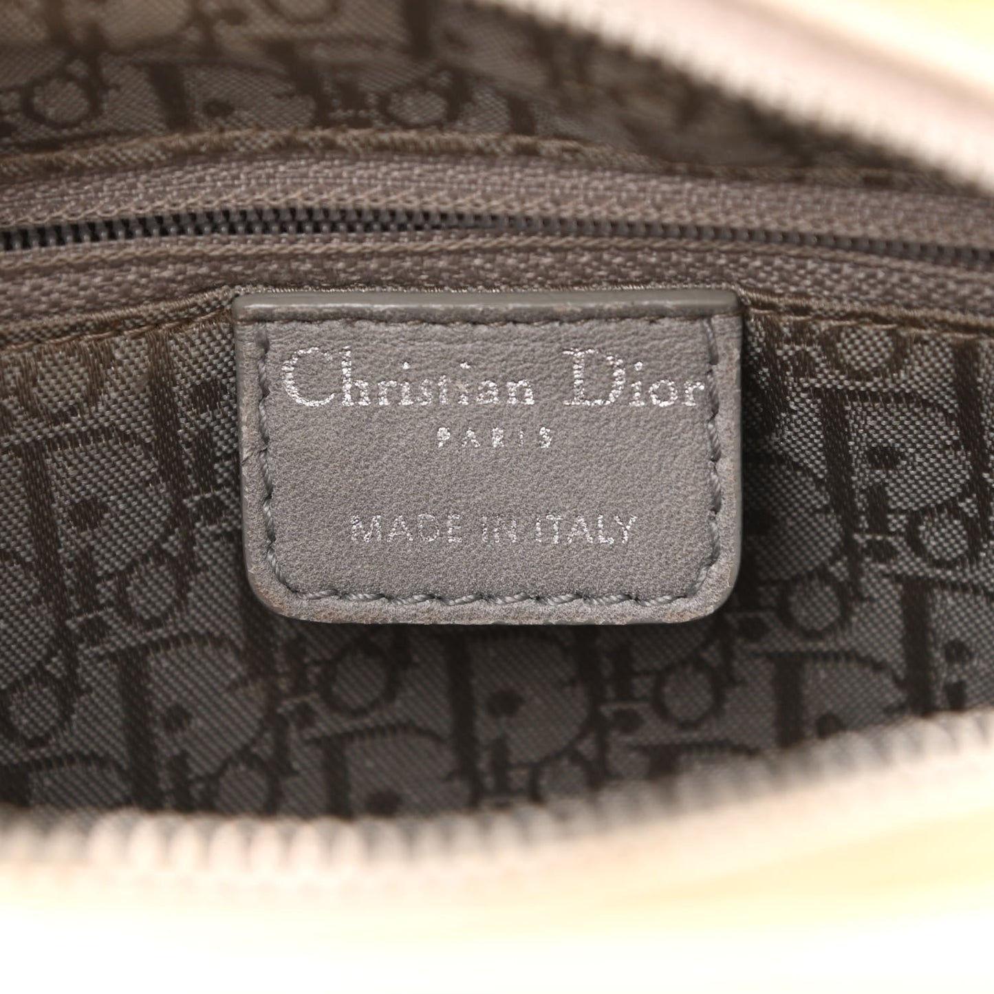 Patent Cannage Medium Lady Dior White