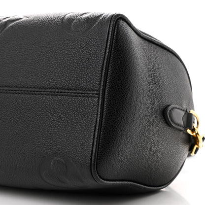 Louis Vuitton Empreinte Monogram Giant Speedy Bandouliere 25 Black 9 of 9