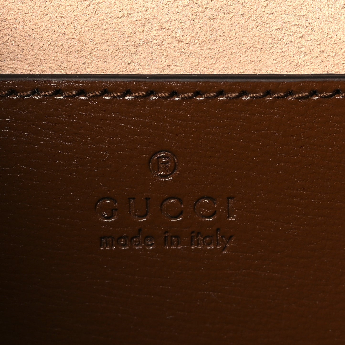 GG Supreme Monogram Azalea Calfskin Web Jackie 1961 Belt Bag 100 40 Beige Ebony Brown Sugar