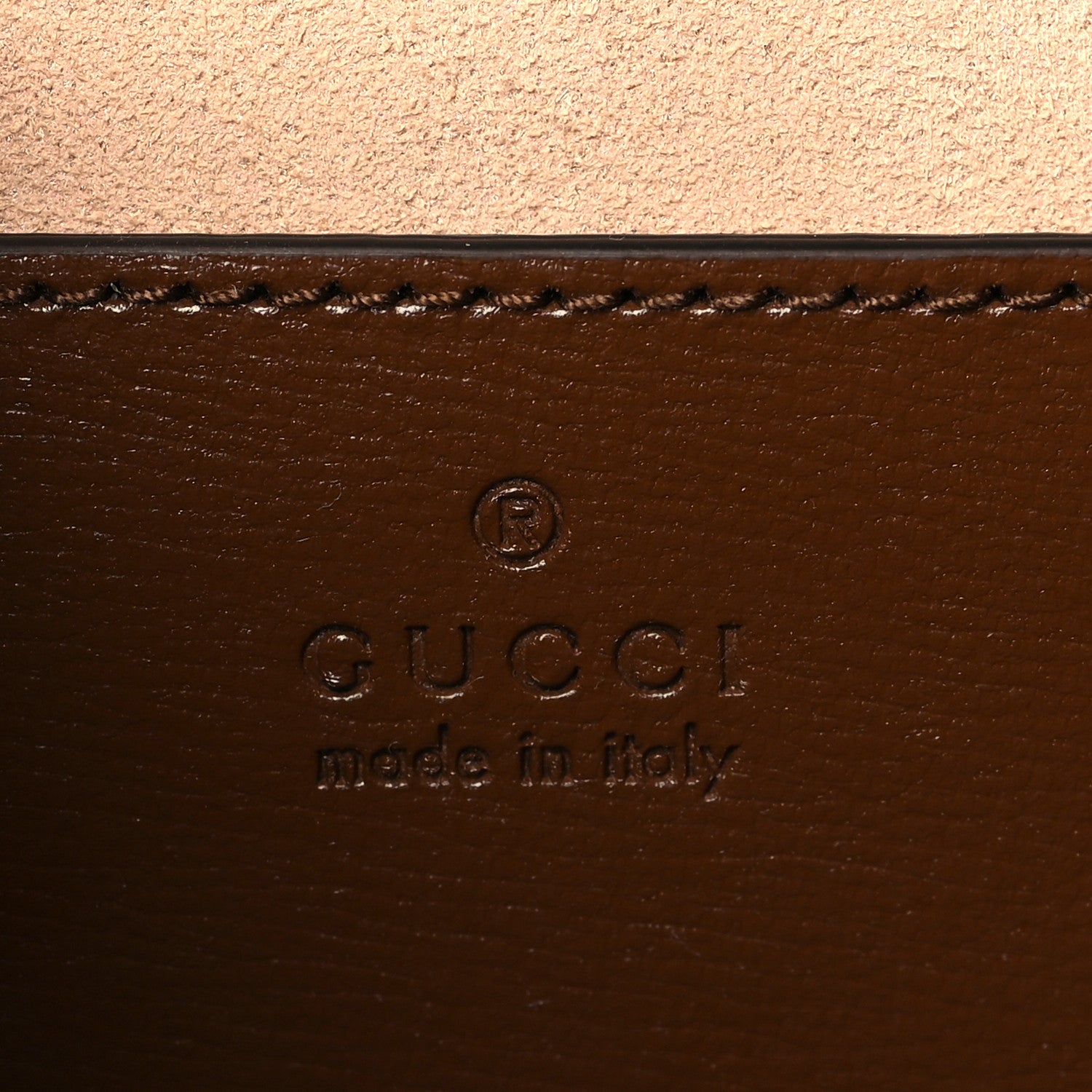 Gucci GG Supreme Monogram Azalea Calfskin Web Jackie 1961 Belt Bag 100 40 Beige Ebony Brown Sugar 6 of 9