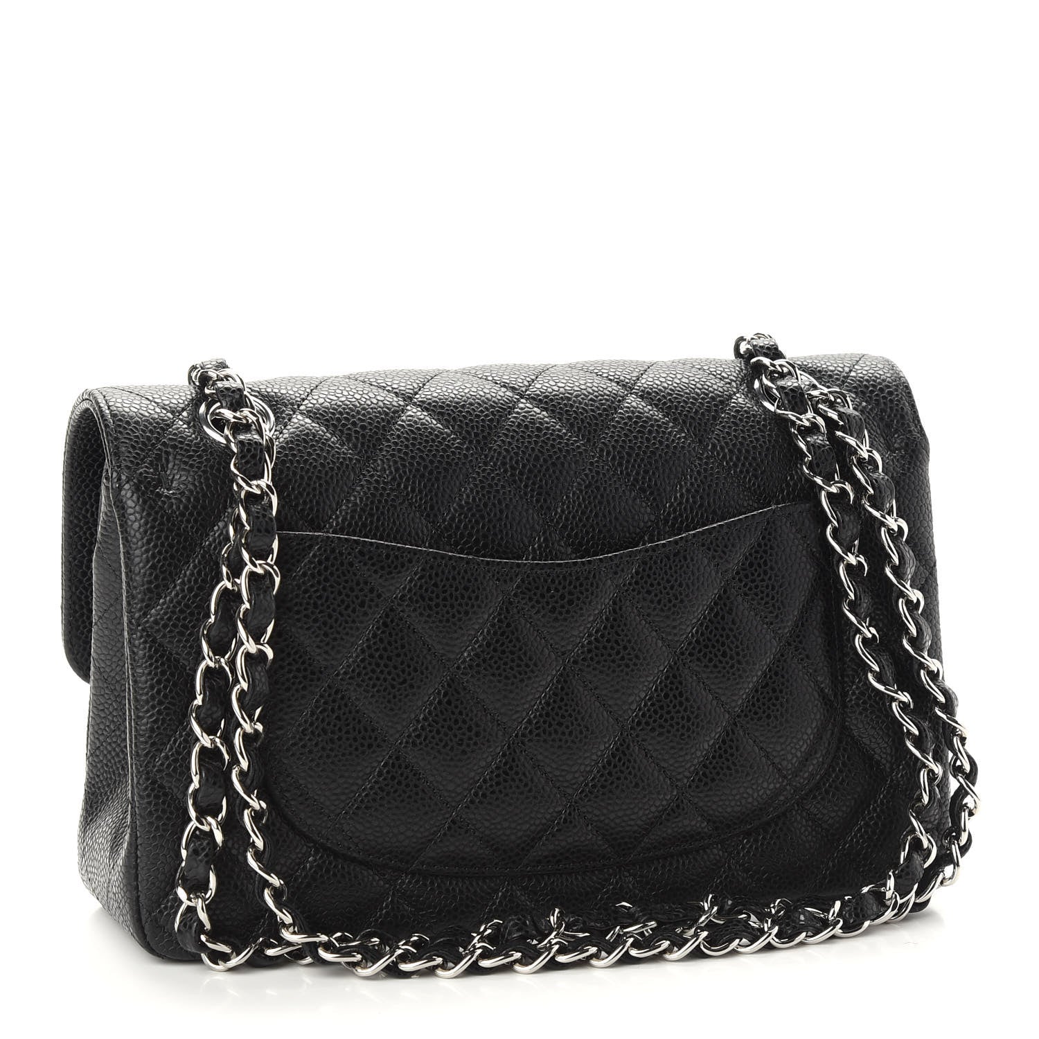 Chanel Caviar Quilted Small Double Flap Black 3 of 9