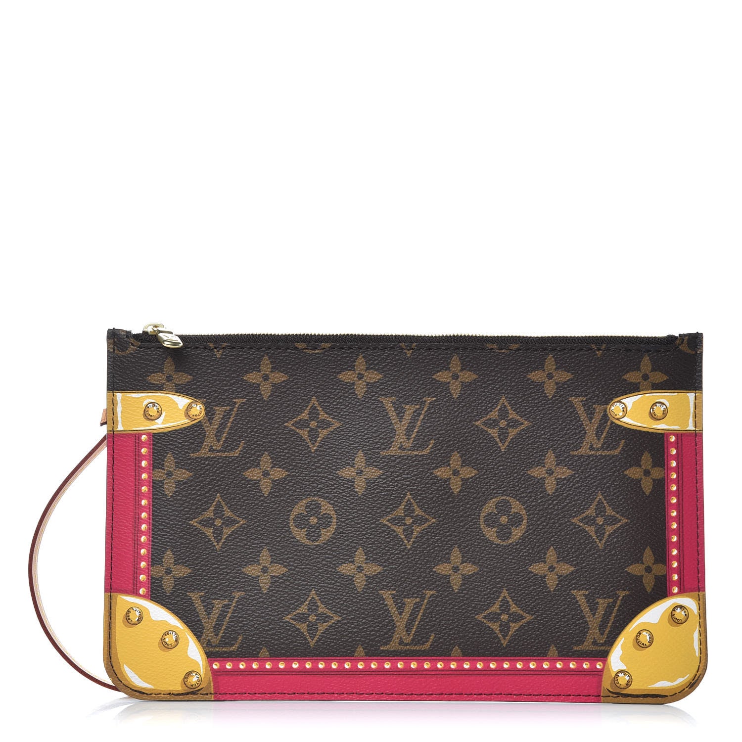 Louis Vuitton Monogram Summer Trunks MM GM Pochette 1 of 8