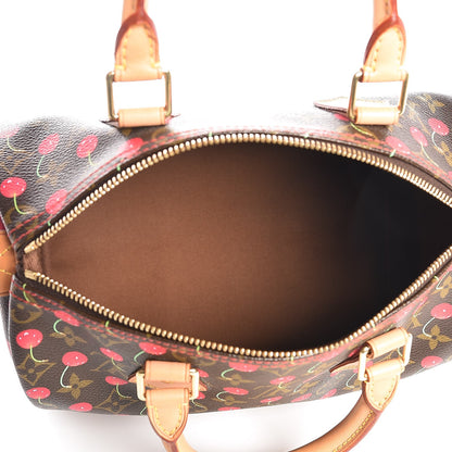 Louis Vuitton Monogram Cerises Speedy 25 5 of 7