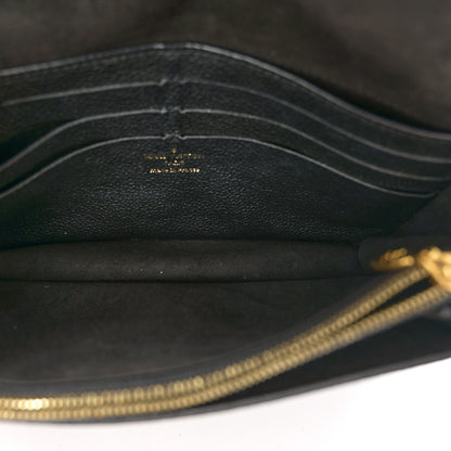 Louis Vuitton Empreinte Vavin Chain Wallet Black 5 of 10