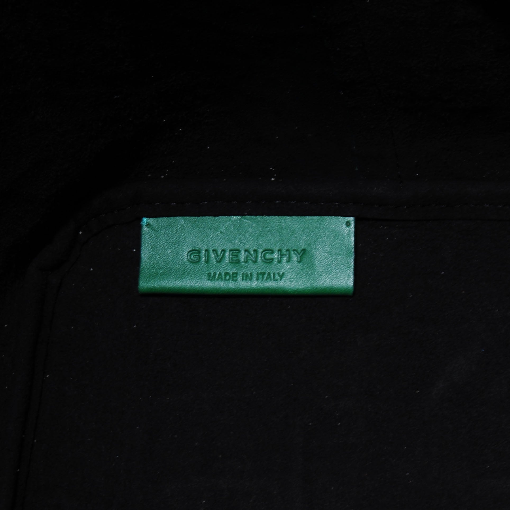 Givenchy Calfskin Crocodile Embossed Large Antigona Tote Emerald 7 of 11
