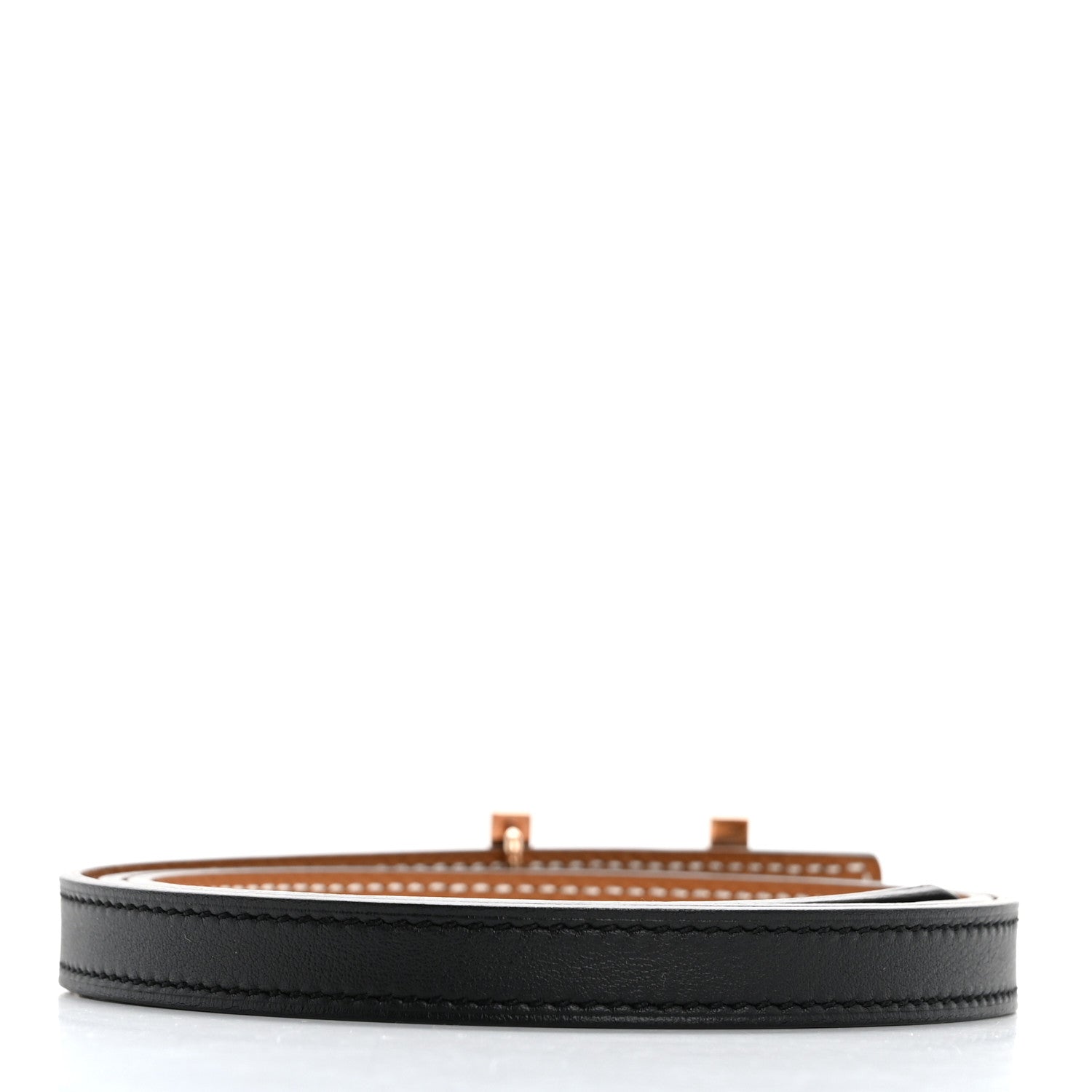 Hermes Swift Epsom 13mm Quizz H Belt 80 Black Gold 2 of 6