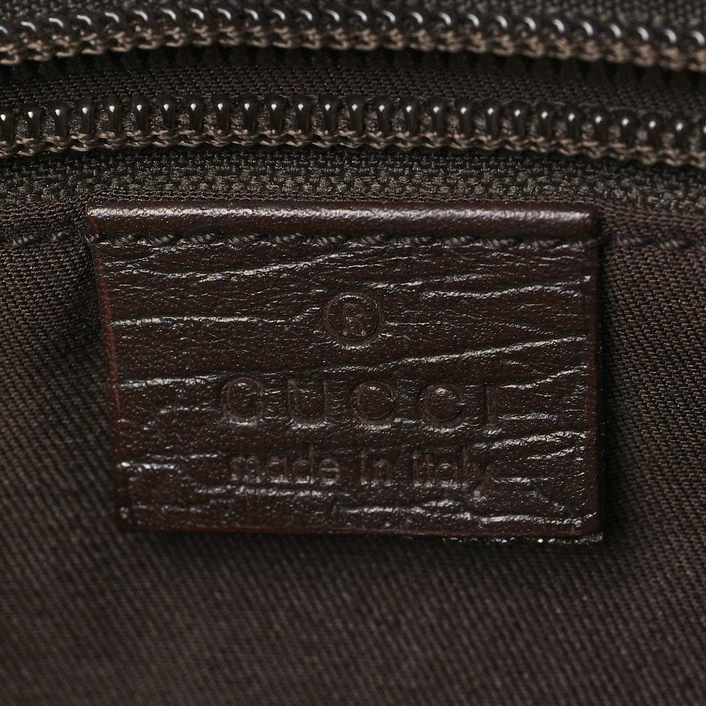 GG Plus Monogram Medium Joy Tote Dark Brown
