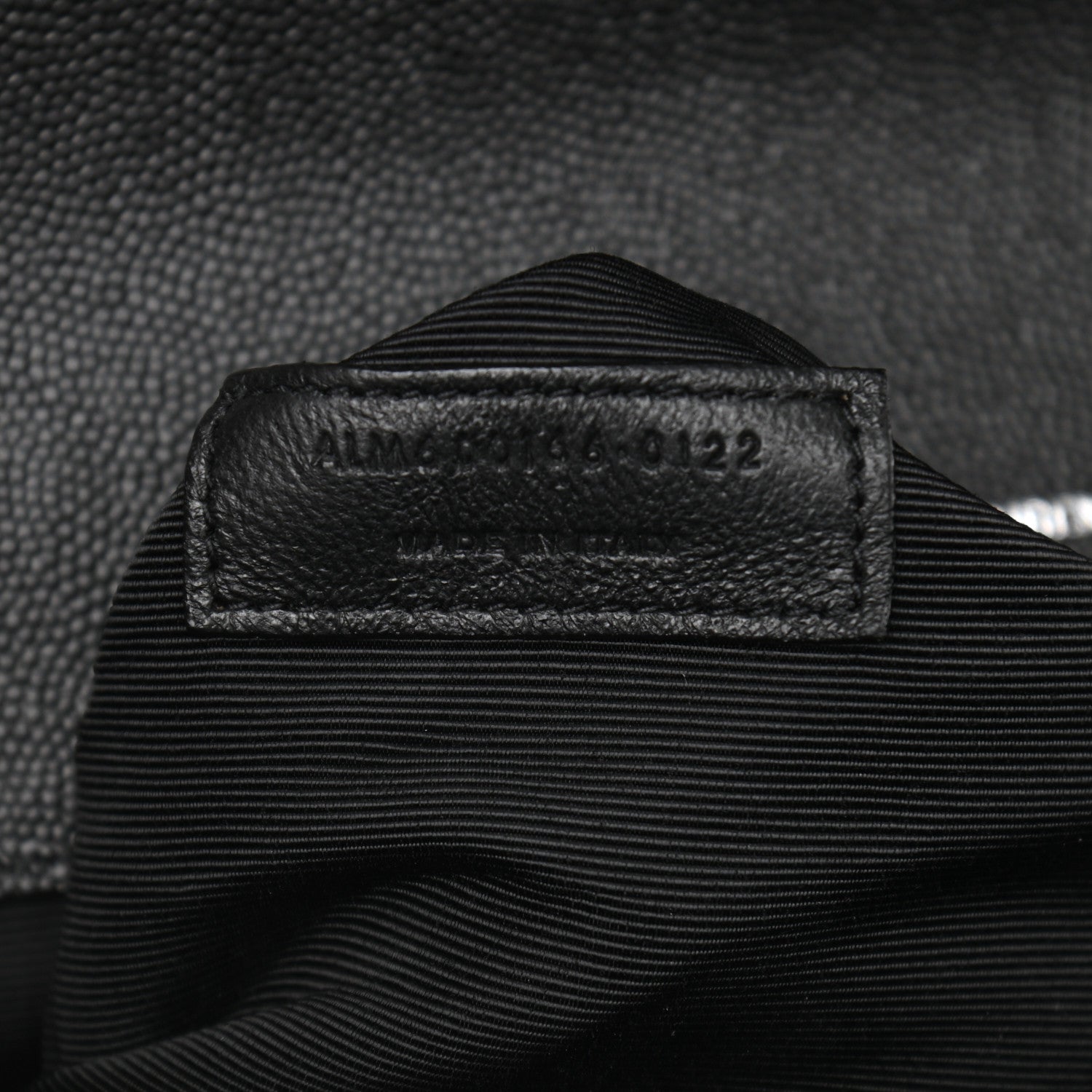 Saint Laurent Grain De Poudre Textured Mixed Matelasse Large Triquilt Monogram Satchel Black 7 of 10