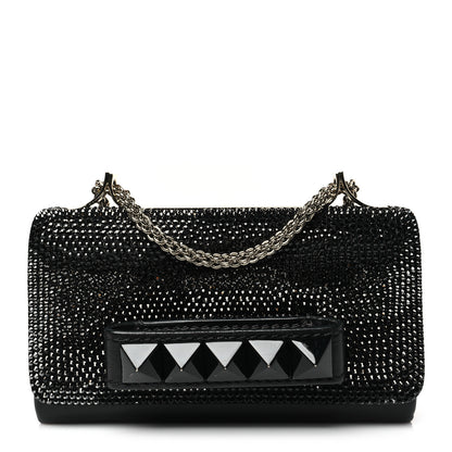 Valentino Garavani Nappa Crystal Mini Va Va Voom Shoulder Bag Black 1 of 8