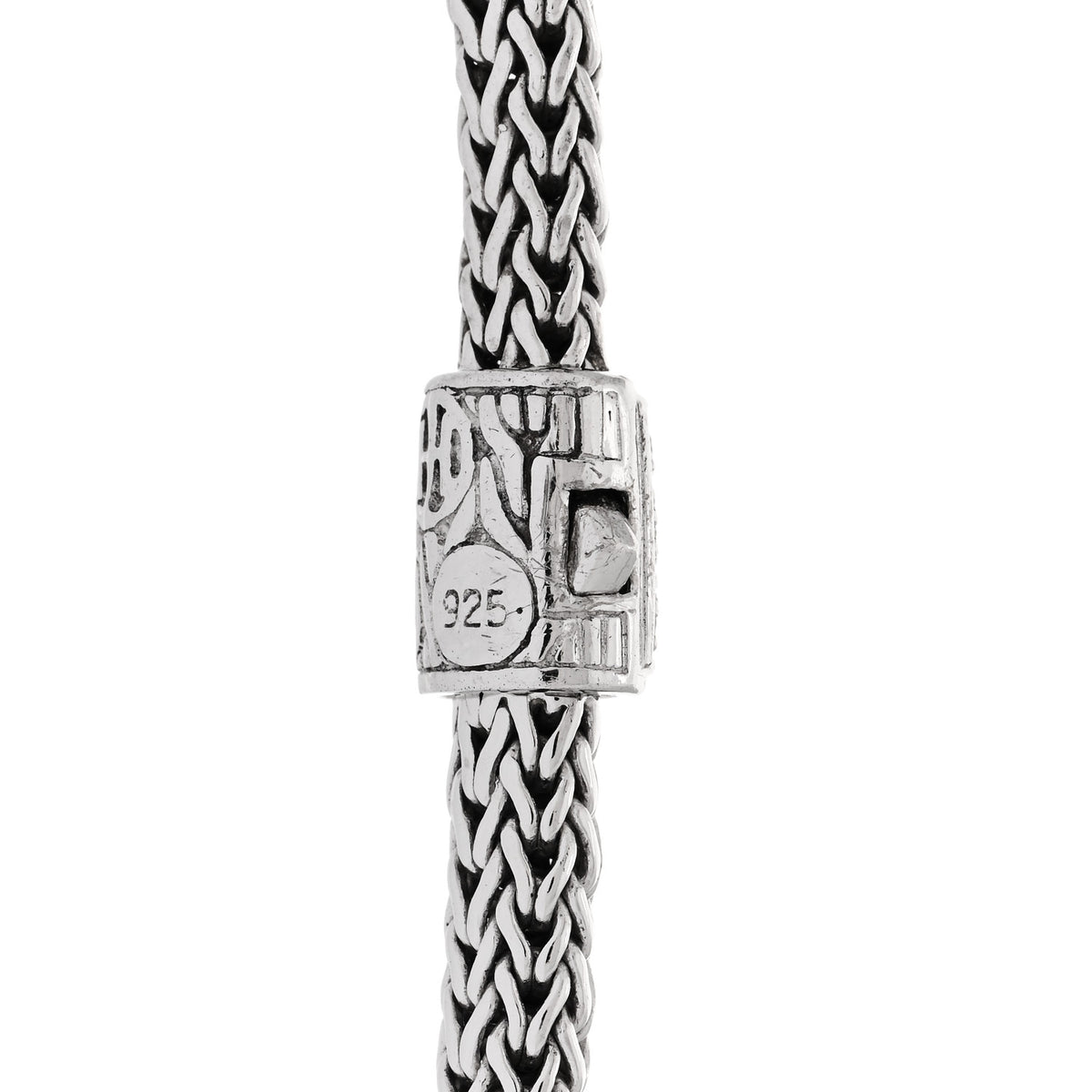 Sterling Silver Diamond Classic Chain Enhancer Pendant Necklace