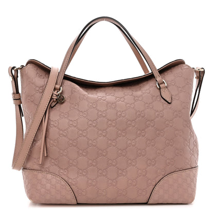 Gucci Guccissima Medium Bree Foldover Tote Soft Pink 1 of 11